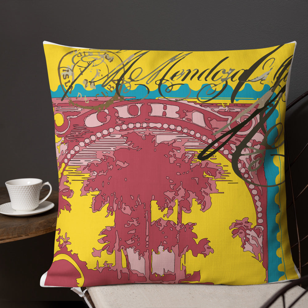 BVC- BanaVieja Collection- Premium Pillow MENDOZA PALMS