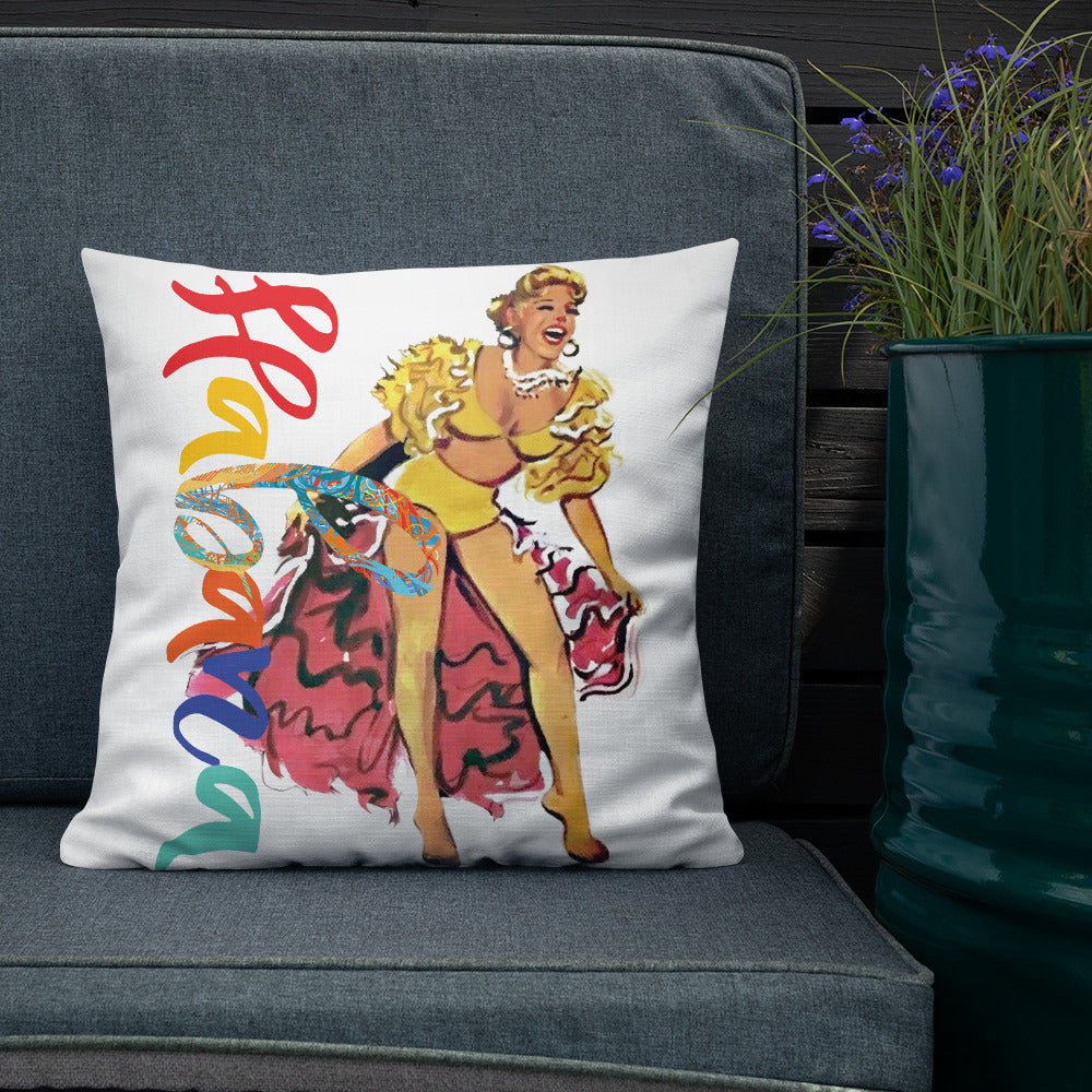 CBC- CopaBana Collection- Premium Pillow CABARET GIRL