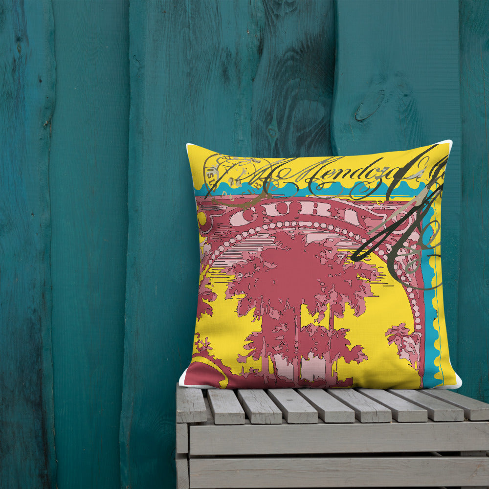 BVC- BanaVieja Collection- Premium Pillow MENDOZA PALMS