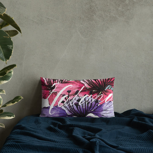 BVC- BanaVieja Collection- Premium Pillow HABANA LILIES