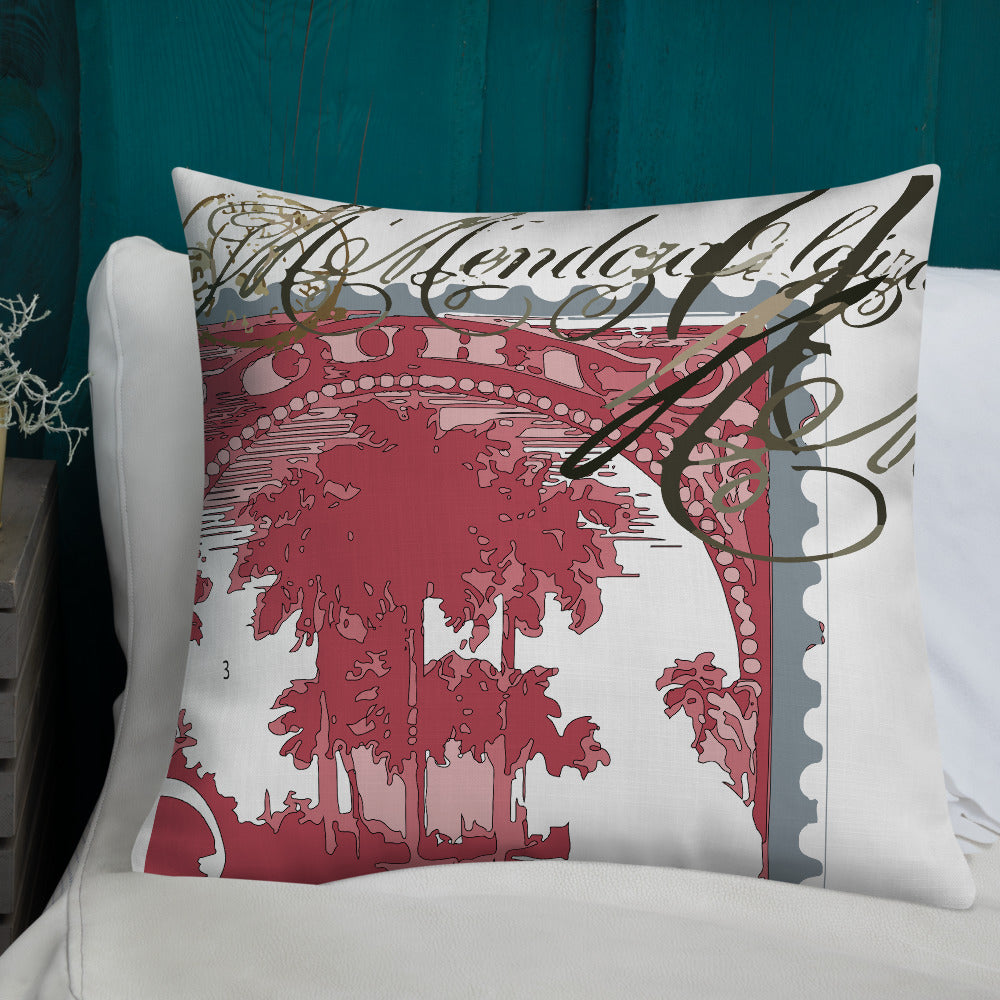 BVC- BanaVieja Collection- Premium Pillow MENDOZA PALMS 3