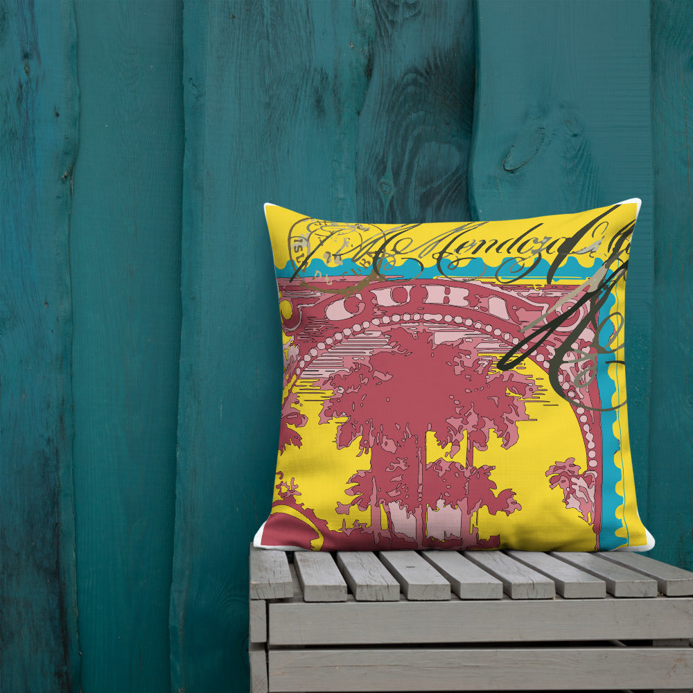 BVC- BanaVieja Collection- Premium Pillow MENDOZA PALMS