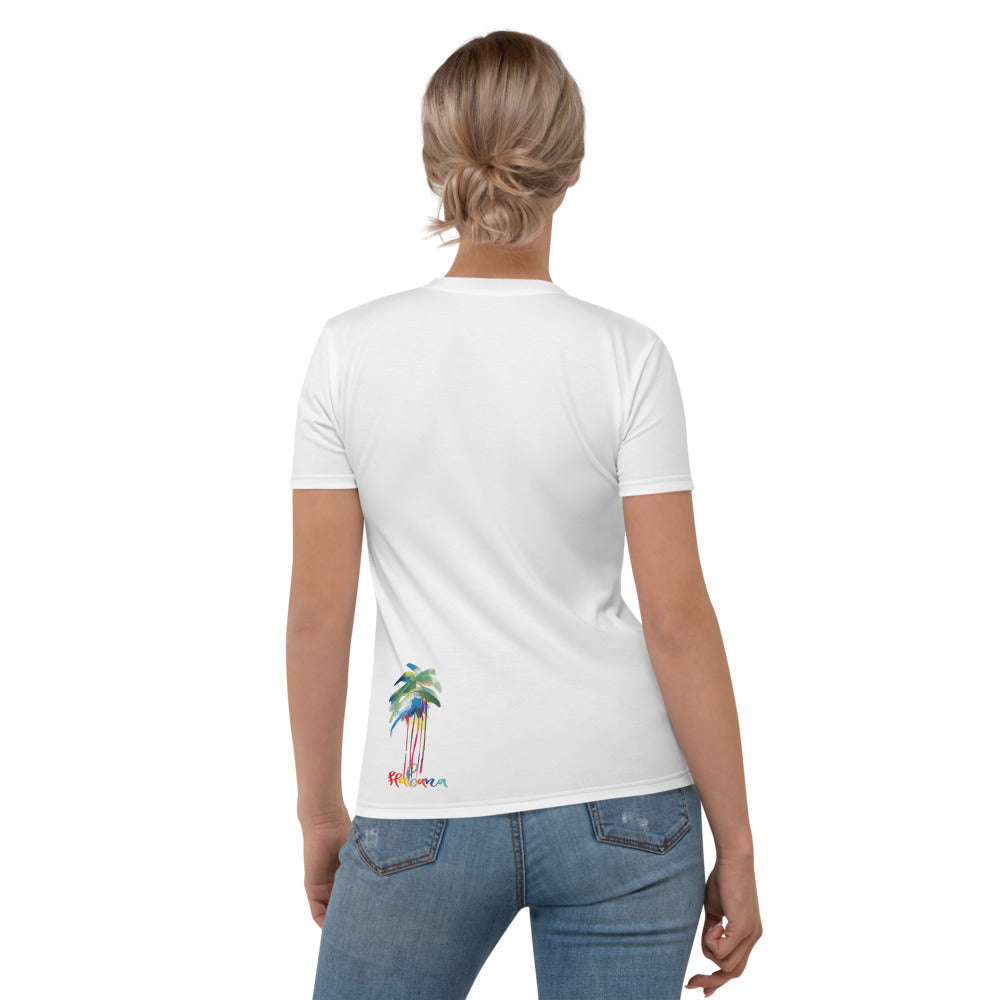 HBC- Habana Beach Collection- Women's T-shirt PALMAS