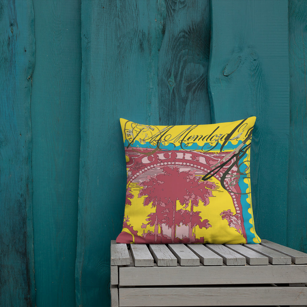 BVC- BanaVieja Collection- Premium Pillow MENDOZA PALMS