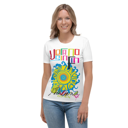 HBC- Habana Beach Collection- Women's T-shirt VERANO SOL