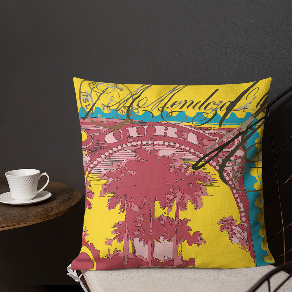 BVC- BanaVieja Collection- Premium Pillow MENDOZA PALMS