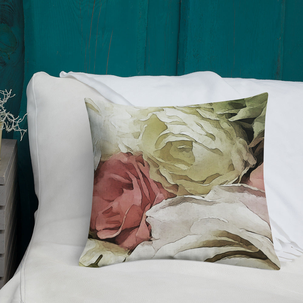 BVC- BanaVieja Collection- Premium Pillow SENSUAL FLOWERS