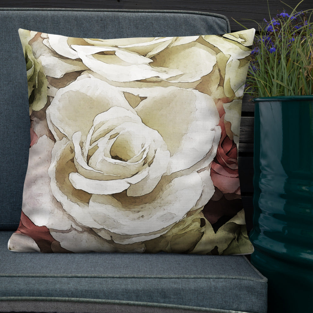 BVC- BanaVieja Collection- Premium Pillow SENSUAL FLOWERS 2