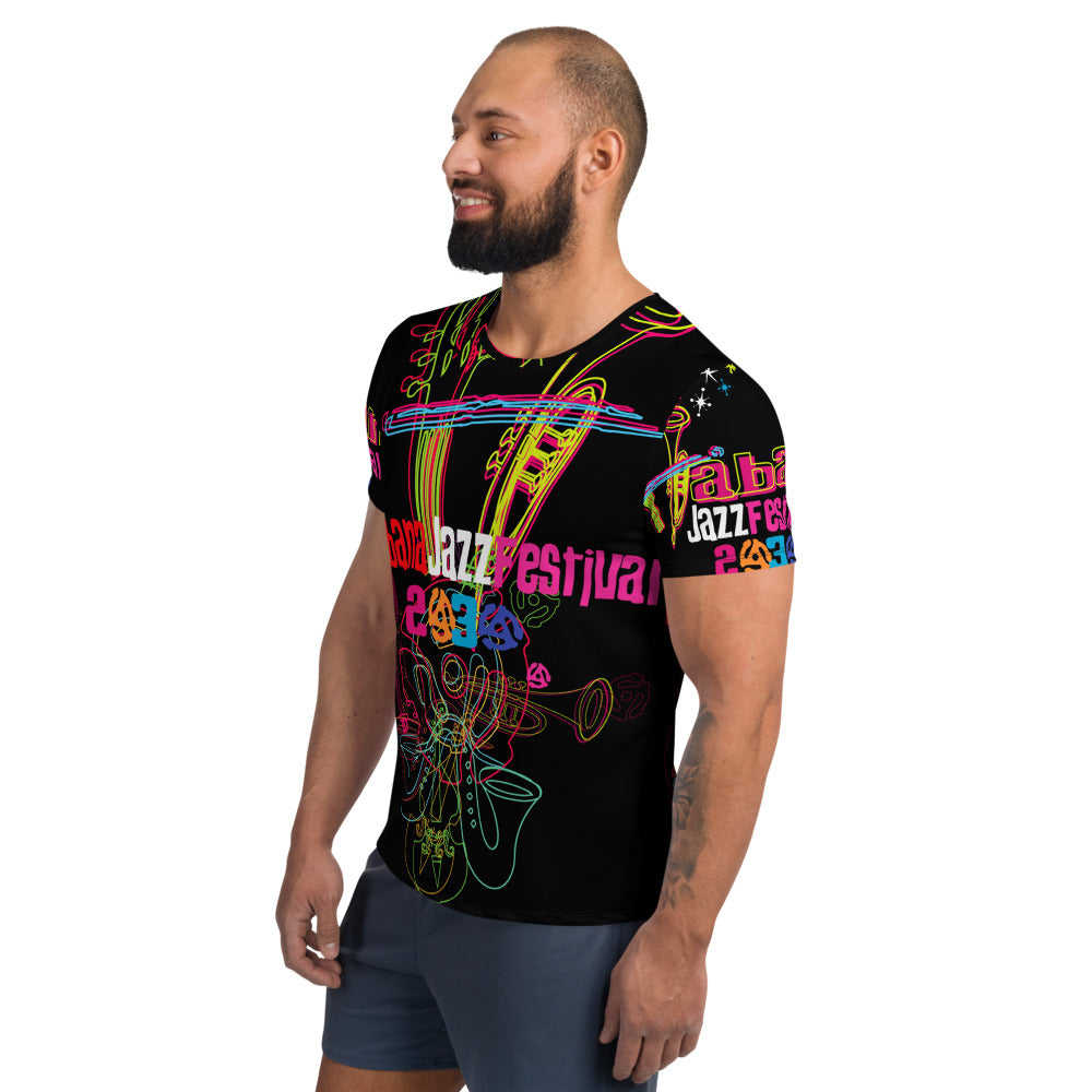 CBC- CopaBana Collection- Habana Jazz Festival- All-Over Print Men's Athletic T-shirt