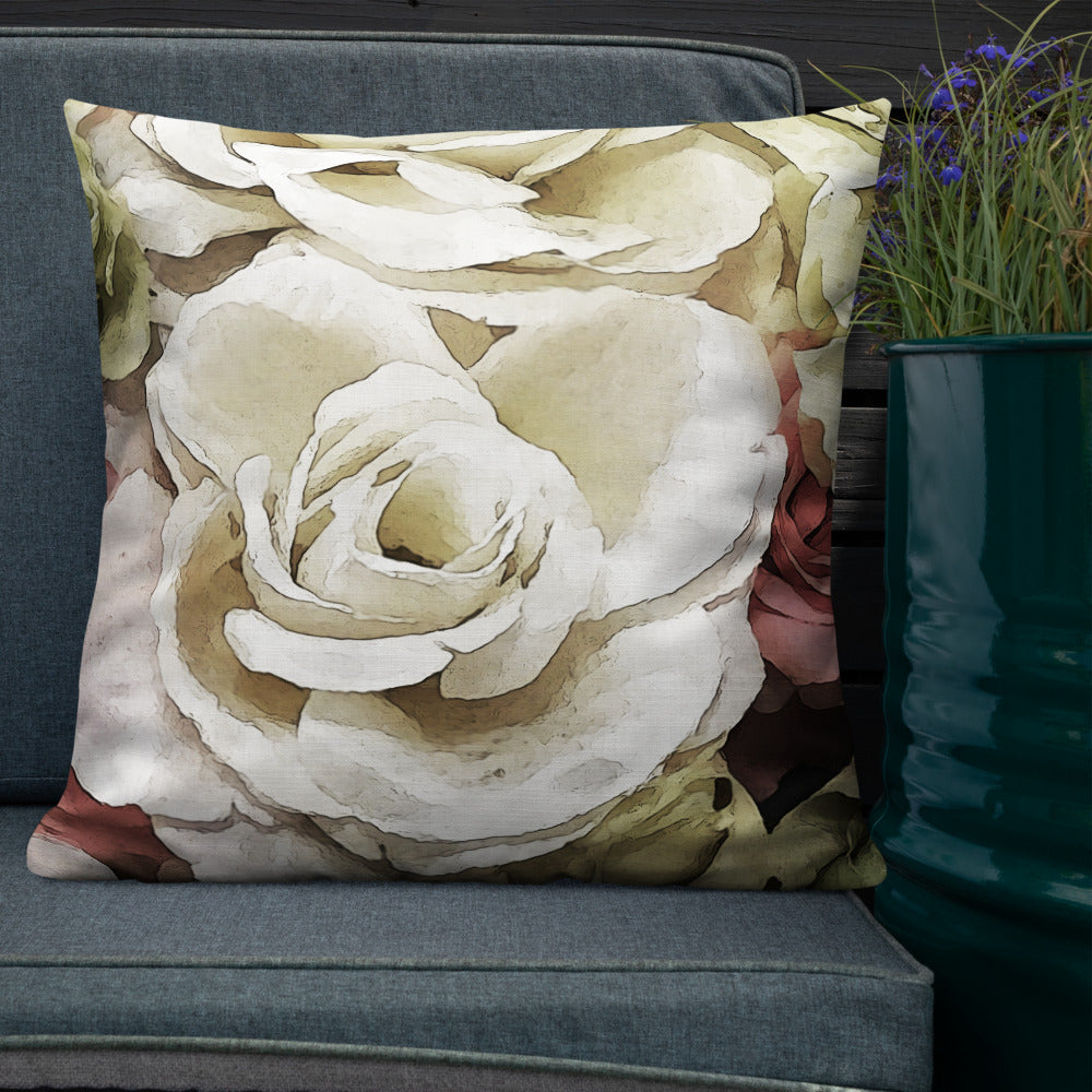 BVC- BanaVieja Collection- Premium Pillow SENSUAL FLOWERS 2