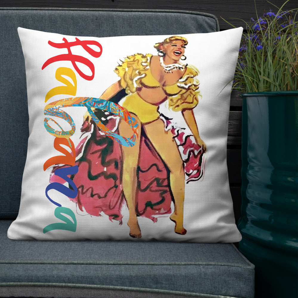 CBC- CopaBana Collection- Premium Pillow CABARET GIRL